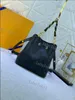 M22598 M22599 Ladies men Fashion Casual Designe Luxury Bucket Bag Shoulder Bags Cross body High Quality TOP 7A NEONOE MM Handbag Purse Pouch navy black white