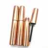 Storage Bottles Eyeliner Tube Empty Round 10ml Rose Gold Purple DIY Cosmetic Packaging Container Liquid Refillable Bottle 20pcs 50pcs