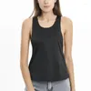 남자 탱크 탑 여자의 섹시한 여름 민소매 O-Neck Backless Beach Slim Ladies Vest Casual Shirt