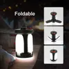 Portable Lanterns High Power Solar LED Camping Lantern Rechargeable 4500mAh 1000LM Emergency Power Bank Foldable 6 Light Modes for Camping Fishing 230820