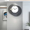 Relógios de parede silenciosamente relógio incomum design moderno interior quarto nórdico cozinha digital Digital Duvar Saati Decoração XY50WC