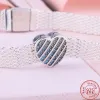 925 Silver Fit Pandora Charm 925 Bracelet Tijdloze sprankelende clip Charms voor Pandora Charm 925 Silver kralen Charms