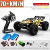 Diecast Model Rc Off Road 4x4 16101PRO 16102PRO Brushless 2 4G Remote Control Car 4WD 1 16 High Speed Truck Drift Toys For Boys 230818