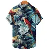 Hommes chemises décontractées 2023 hawaïen 3d impression chemise Vintage fête été vacances hommes hauts S-5xl pour hommes Type