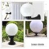 Wall Lamp 2 Pcs White Light Bulbs Fence Lampshade Ceiling Protector Fashion Round Rod Acrylic Accessory Simple