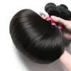 Brazilian gerade Haarbündel 3 PCs Jungfrau Remy Straight Human Hair Bündel 100% unverarbeitetes menschliches Haar Bündel natürliche Farbe