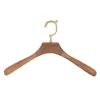 Hangers huishouden vast houten kleding hanger koper high-end heren en damesg slakroom garderobe volwassen luxe bruiloft cadeau