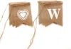 Witamy Baby Burlap Banner Flag Flag ręczny Baby Shower Banner na baby shower Witamy znak dziecięcy zdjęcie