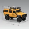 Diecast Model MN111 D90 D110 KIT Version 1 18 4WD Klättrande bil Toys 180 Motor LED -ljus Portal Axel Aluminium Body Shell Remote Control 230818