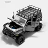 Diecast Model 1 12 Car MN128 Wranglers, поднимающиеся по удалению взрослой профессионал 2 4G 4WD Buggy со светодиодным светом Toy Gift 230818