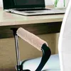 Stuhlabdeckungen Fuzzy Rollstuhl Armlehnenpolster Gaming -Sessel Die Arme Tische Stühle Slippcover fallen Plastikbürogriff