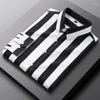 Men's Casual Shirts 2023 For Men Striped Shirt Shopping Wedding Home Traveling Daily Business Office