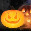 Ljusstakar pumpa bordslampa halloween hem dekorationer The Gift Face Party Plastic Outdoor Classic