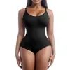 Femmes Shapers couleur unie Shapewear dos nu Slim Fit combinaison Push Up Body Sexy Body Shaper BuLifting sous-vêtements sans couture