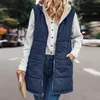 Vestes de vestes pour femmes sans manche Veste de doublure