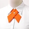 Bow Ties Student Uniform Tie Korean version av brittiska män och kvinnors professionella klädsel Kvinnliga kors över