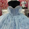 Sky Blue Princess Press Dress Dritleding Diritleding Party Draite Doreveles