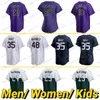 Men Women Kids Charlie Blackmon Jersey Baseball Nolan Arenado Kris Bryant German Marquez Elias Diaz Cron Urena Ryan McMahon Custom