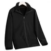 Men's Jackets Winter Men Jacket Versatile Lapel Fleece Warm Stylish Functional Outerwear For Autumn Pockets Coat