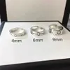 bague de créateur bagues pour femmes bague en or bague pour hommes Amour intrépide bague hommes et femmes avancés crânes rétro bagues de fiançailles pour femmes bague moissanite