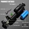 Portable Lanterns 3 LED SST20 Mini LED Flashlight TYPE-C Rechargeable Portable EDC Torch Emergency Camping Lantern with Magnet Use 18350 Battery 230820