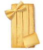 Cintos Dibangu amarelo xadrez Cummerbund para Man Wedding Party Fashion Fashion's Men's Welds Bunds Bunds pré-amarrada