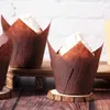 Outils de cuisson Tulipe Cupcake Liners 300 Pack Tasses Muffin Wrappers Parfait Pour Les Fêtes D'anniversaire Mariages Boulangeries Restaurants