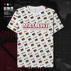 T-shirts pour hommes Malawiens Malawi Modèle de drapeau malawien Chemise à séchage rapide Tops Marques Survêtement à manches courtes Vêtements Fitness Vêtements d'été