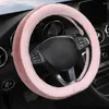 Steering Wheel Covers Universal Decorative Easy To Clean Plush Anti-skid Car Cover Cushion For Driver