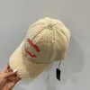 Ny designer basebollhatt herr- och kvinnors vinter kashmir solskade hatt mode trend av hög kvalitet fiskare hatt