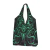 Boodschappentassen cool lovecraft cthulhu boodschappen tas mode de oude god van r'lyeh grafische shopper schouderhandtassen