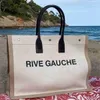 Loulou Bags Bag YS Bag Shopping Top Tote Stor designer Handväskor Rive Gauche Canvas Totes Women Beach Satchel Famous Outdoors Purse