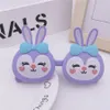 Lunettes de soleil pour enfants miroir mignon flip lunettes fille dessin animé lapin lunettes polarisées.