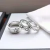 bague de créateur bagues pour femmes bague en or bague pour hommes Amour intrépide bague hommes et femmes avancés crânes rétro bagues de fiançailles pour femmes bague moissanite