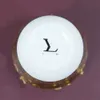 ILIVI Monogram chinaware tasse à thé en porcelaine Set 6 eau tasse à café bouteille en céramique fait à la main édition limitée luxe marque cuir cadeau boîte cadeau de noël