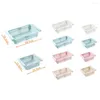 Bouteilles de stockage 4 pièces réfrigérateur tiroirs couche de séparation panier extensible pour organisateur de nourriture conteneur boîte outil de cuisine