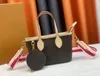 7A Luxe Designer Tas Dames Tote Bags BB Messenger Bruin Lederen Handtassen Dames Schouder Rits Bloem L Portemonnee Crossbody V Bag M46705