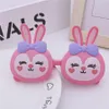 Lunettes de soleil pour enfants miroir mignon flip lunettes fille dessin animé lapin lunettes polarisées.