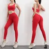 Outfits COZOK Naked Feeling Back V-waist Yoga Pants Women Seamless Gym Sports Sexy Fiess Workout Leggings Push Up Tights 230820