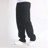 Calça masculina calça casual masculino masculino puro cor de cor direta jovem quente solto para outono