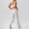 Active Sets Yoga Bra And Joggers Set Gym Outfits Women 2 Piece Sweatpants Workout Clothes For Sports With Pants