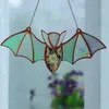 Kerstdecoraties Halloween Decoratie Acryl Bat hanger Ghost Festival Props Window Outdoor Indoor Horror Yard Decor