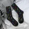 Chaussettes pour hommes contours rétro Final Fantasy jeu unisexe Harajuku motif imprimé drôle équipage chaussette cadeau