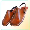 Sandalet erkek ayakkabı rahat ayakkabı erkek adam flats yaz kapalı ayak parmağı vintage ps boyut zapatos de hombres personlizar m05143126151