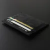 Filing Supplies Card Holder Women Man Turn fur Luxury Artificial Leather Slim Wallet Small Thin Package 230818