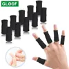 Diğer Golf Ürünleri 10 PCS Konforlu Parmak Brace Splel Sleeve Başparmak Destek Koruyucu 230821 için Elastik Nefes Alabilir Stabilizatörler