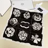Seiden -Schal -Designer -Schal Kerchief luxuriöses 100% Seiden High End Classic Letter Muster Designer Schalschals Geschenk Einfach zu passen zu s294u