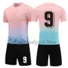 Outdoor T-shirts Kinderen Heren Voetbalshirts Sets Volwassen Voetbaltraining Kleding Jongens Uniformen Jeugd T-shirt Shorts 230821