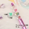 Acrylic Plastic Lucite Cordial Design 100Pcs 15*17MM Jewelry Findings Components/DIY Beads Making/Hand Made/Aurora Effect/Heart Shape/Acrylic Beads 230820