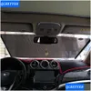 Car Sunshade Retractable Side Window Sun Shade Curtain Windshield Shield Er 50/58/68X125Cm Mesh Visor For Cars Drop Delivery Mobiles Dhmsa